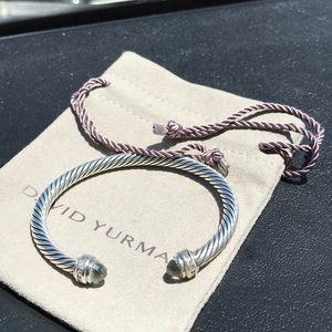 Gorgeous David Yurman cable bracelet euc